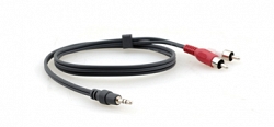 Переходный кабель 3.5mm Audio на 2 RCA Kramer C-A35M/2RAM-35