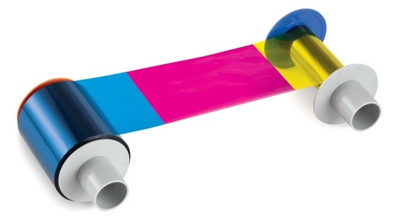 84056 YMCKH: Полноцветная лента для принтеров Fargo серии HDP, 500 отпечатков
