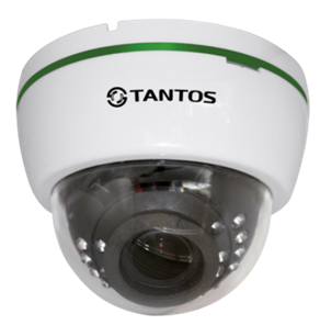 Купольная IP видеокамера Tantos TSi-De2VPA (2.8-12)