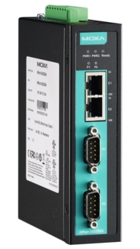 2-портовый асинхронный сервер MOXA NPort IA5250A