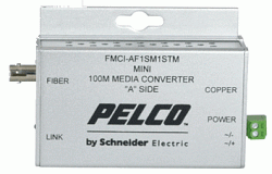 Конвертор среды передачи для преобразования сигнала ETHERNET Pelco FMCI-BF1SM1ST