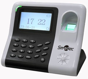 Настольный биометрический терминал учета рабочего времени Smartec ST-FT003EM
