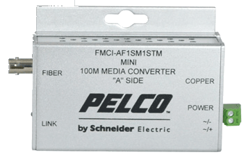 Конвертор среды передачи для преобразования сигнала ETHERNET Pelco FMCI-BF1SM1STM