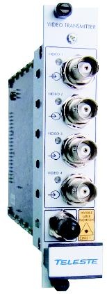 Четырехканальное устройство передачи видео по многомодовому волокну Teleste CMT410S
