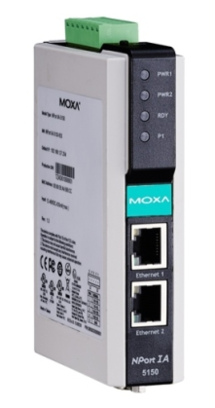 1-портовый асинхронный сервер MOXA NPort IA-5150-T-IEX