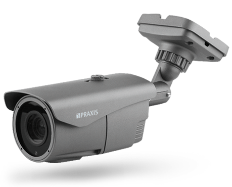 Уличная корпусная мультиформатная видеокамера Praxis PB-7115MHD 2.8-12