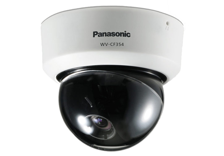 Видеокамера цветная купольная Panasonic WV-CF354E