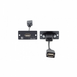 Модуль-переходник USB розетка А-розетка А Kramer WU-AA(B)