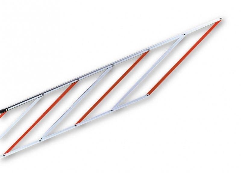 NICE  WA 13 алюминиевая шторка-решетка под стрелу, 2м
