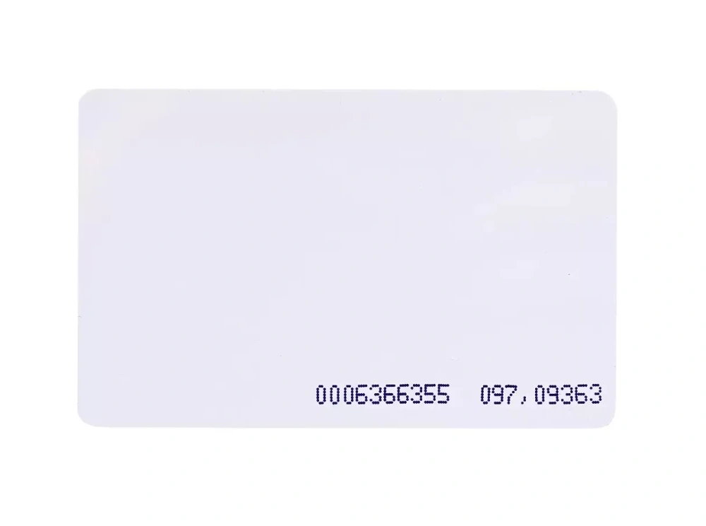 Проксимити карта US Plast Em-Marine TK4100 ISO с номером | TK4100N