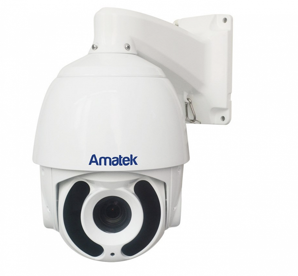 Уличная скоростная поворотная IP видеокамера Amatek AC-I4015PTZ20H