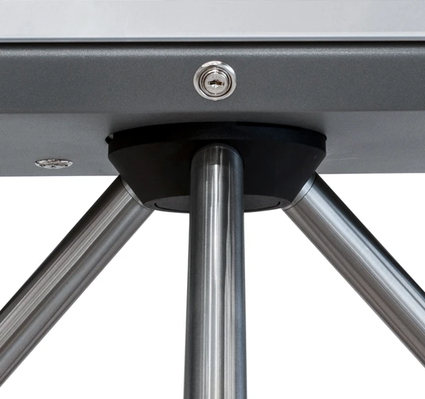 Полноростовый четырехлопастной моторизованный роторный турникет RTD-14.1S