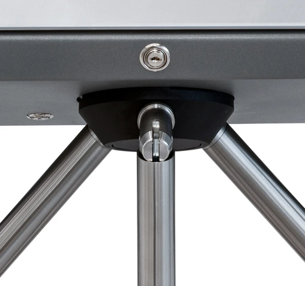 Полноростовый четырехлопастной моторизованный роторный турникет RTD-14.1S