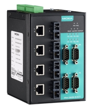 4-портовый асинхронный сервер MOXA NPort S8458-4S-SC-T