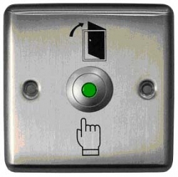 Кнопка металлическая с подсветкой Smartec ST-EL050S