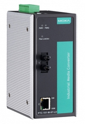 Медиаконвертер Ethernet MOXA PTC-101-S-ST-LV