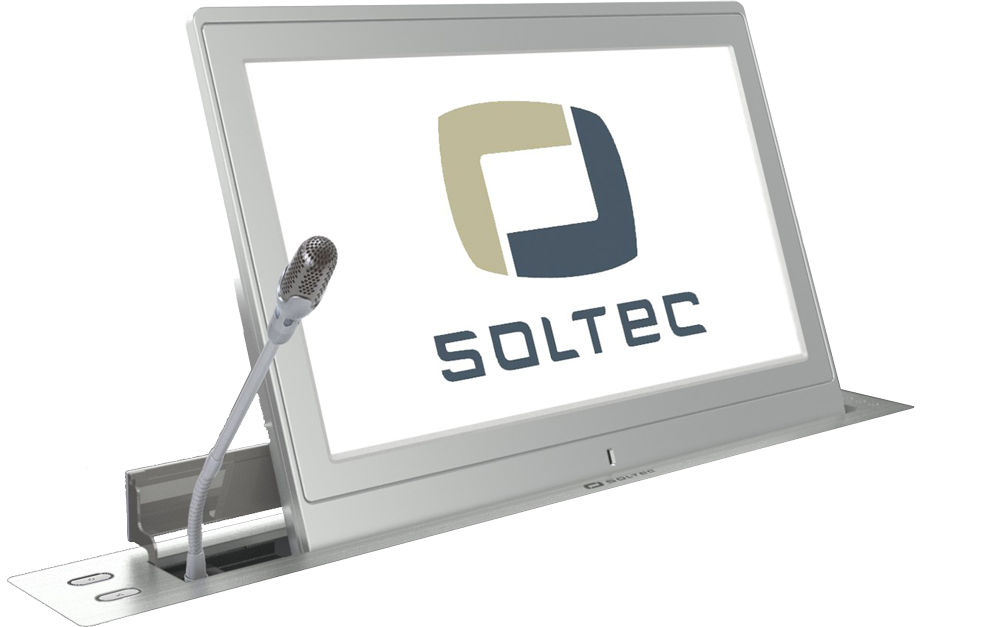 Выдвижной монитор Soltec SRET156A-15