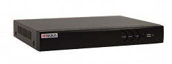 8-канальный гибридный видеорегистратор HiWatch DS-H108U