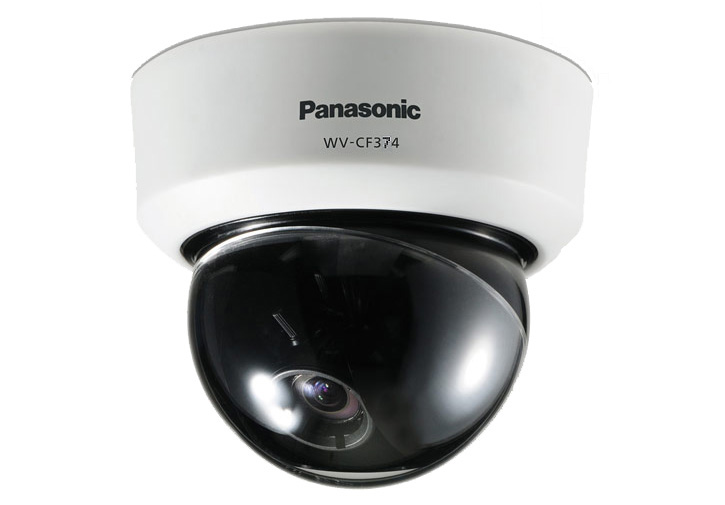 Видеокамера цветная купольная Panasonic WV-CF374E