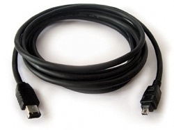 Кабели IEEE 1394 Fire Wire (6 конт. - 4 конт.) Kramer C-FM6/FM4-3