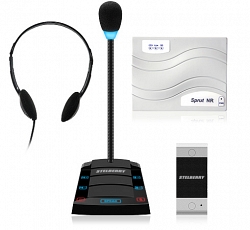 Комплекс цифрового дуплексного переговорного устройства с системой записи переговоров Stelberry SX-410 / 1