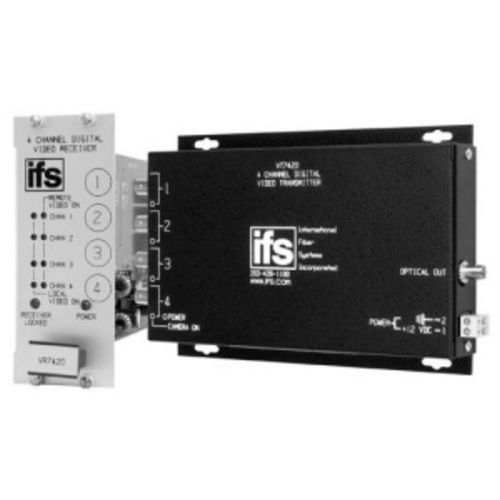4-канальный передатчик видеосигнала и двухсторонних данных IFS VT7430-2DRDT