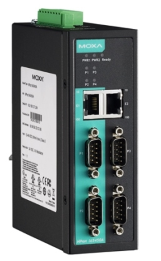 4-портовый асинхронный сервер MOXA NPort IA5450A-T