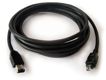 Кабели IEEE 1394 Fire Wire (6 конт. - 4 конт.) Kramer C-FM6/FM4-15
