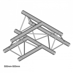 Металлическая конструкция Dura Truss DT 23 T36-H 3way horizontal T piece