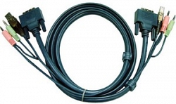 5.0 м. кабель  -   ATEN    2L-7D05UD