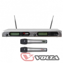 Многоканальная микрофонная система Volta US-102 with aluminuim case (600-636MHZ)