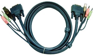 Кабель KVM USB ATEN 2L-7D02U 1.8 м