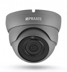 Уличная купольная мультиформатная видеокамера Praxis PE-7111MHD 3.6