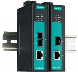 Медиаконвертер Gigabit Ethernet MOXA IMC-21GA