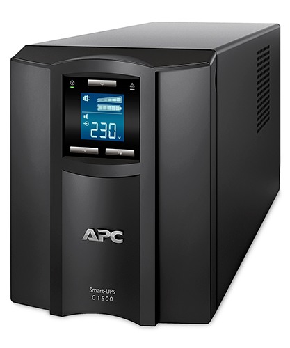 ИБП APC Smart-UPS C 1500 ВА, ЖК-экран, 230 В SMC1500I
