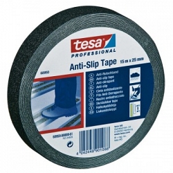 Лента для сцены American Dj TESA Anti-Slip tape black/yellow 60951 15m,50mm
