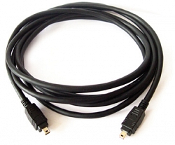 Кабели IEEE 1394 Fire Wire (4 конт. - 4 конт.) Kramer C-FM4/FM4-3