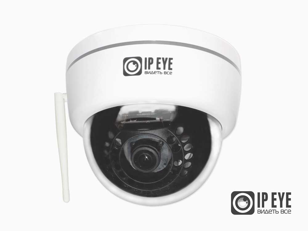Купольная Wi-fi IP видеокамера Рыбий глаз IPEYE D5-SNRW-fisheye-01