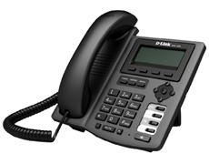 IP-телефон с поддержкой SIP  D-link DPH-150S/F3A