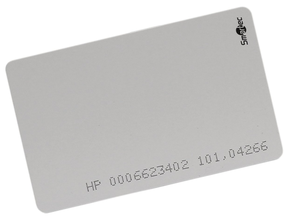 Проксимити карта Smartec HID Prox-совместимая с номером | ST-PC020HP
