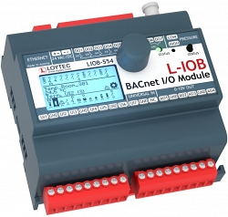 Модуль I/ O BACnet/ IP с физическими входами и выходами LIOB-554