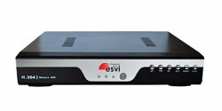 4 канальный гибридный видеорегистратор ESVI EVD-6104N