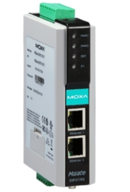 1-портовый преобразователь MOXA MGate EIP3170-IEX