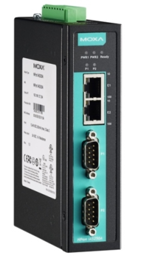2-портовый асинхронный сервер MOXA NPort IA5250AI-IEX