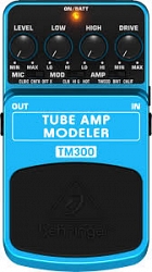 Педаль эффектов Behringer TM 300 TUBE AMP MODELER