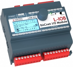 Модуль I/ O BACnet/ IP с физическими входами и выходами LIOB-553