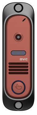 Вызывная панель для цветного видеодомофона DVC-412Re Color (темно-красный)