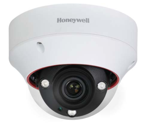 Уличная антивандальная купольная IP видеокамера Honeywell H4D8GR1