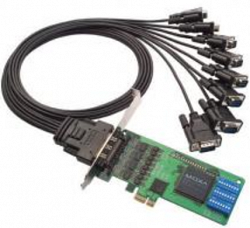 8-портовая плата MOXA CP-118EL-A w/o Cable