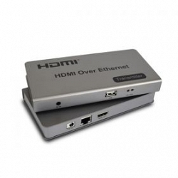 Активный приёмопередатчик ATIS HDMI+USB